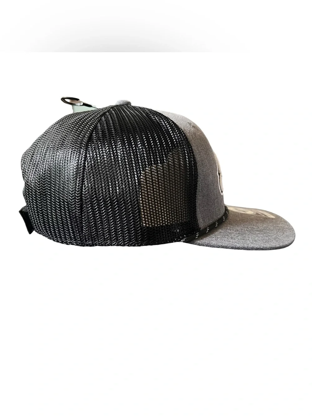 47 Brand Philadelphia Eagles Foundational Captain Rope Trucker Snapback Hat Gray